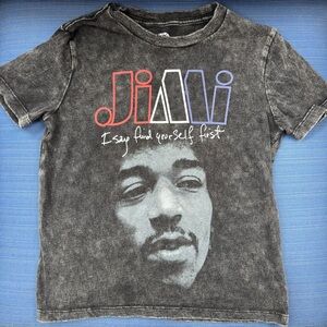Authentic Jimi Hendrix Kids Graphic T-Shirt - Kids Small